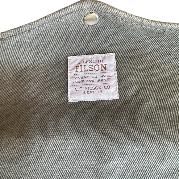 RUGGED TWILL PADDED COMPUTER BAG - Otter Green, Exceptional Condition - Picture 12 of 12